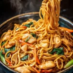 Irresistible Garlic Chicken Lo Mein Recipe You'll Love First Image