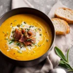 Pumpkin and Cauliflower Soup with Ginger First Image