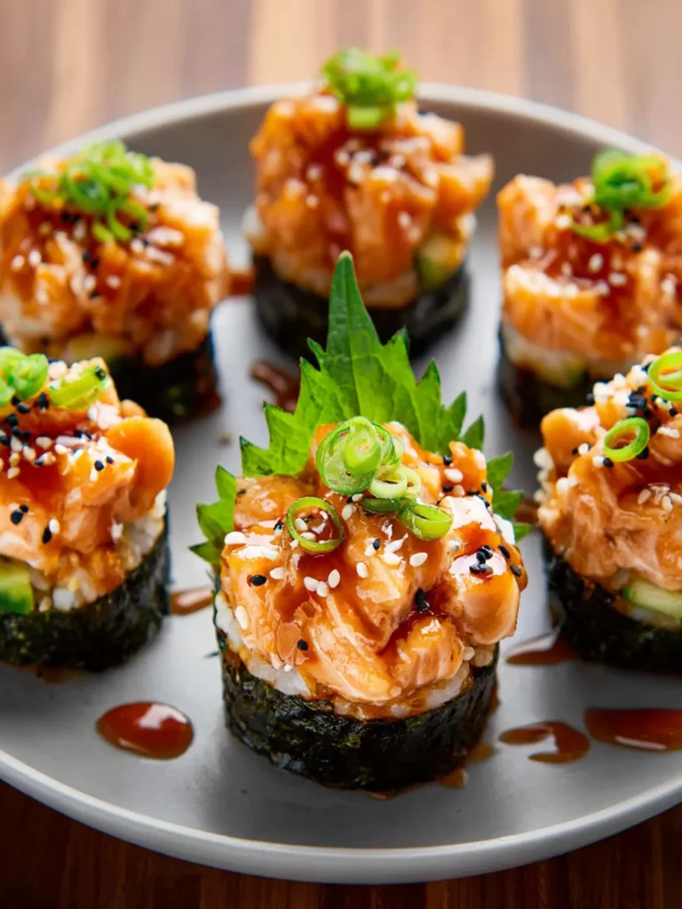 Salmon Sushi Cups First Image