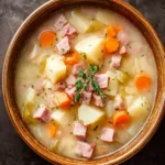 Slow Cooker Ham and Potato Soup First Image