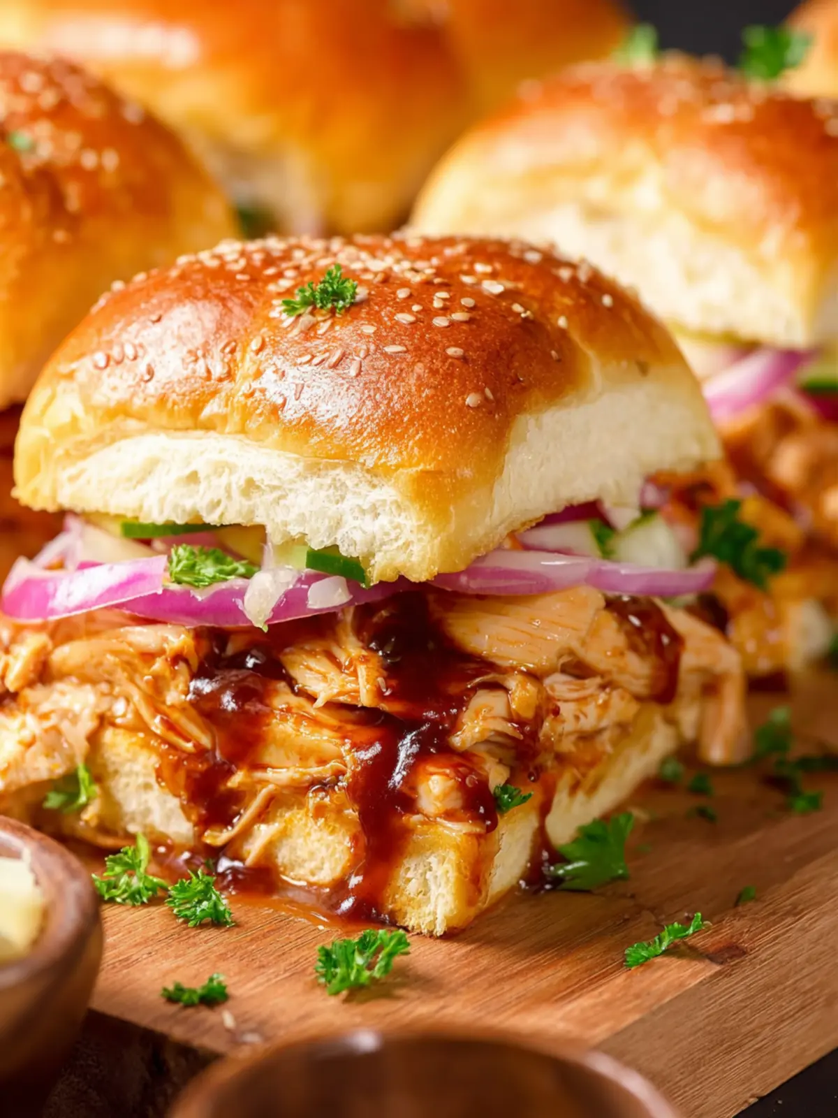 Barbecue Chicken Sliders Recipe: Juicy Bites for Game Day Fun