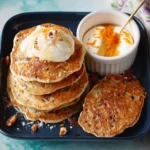 Carrot Cake Pancakes First Image