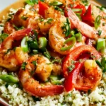 Coconut Milk Shrimp (over Cauliflower Rice) First Image