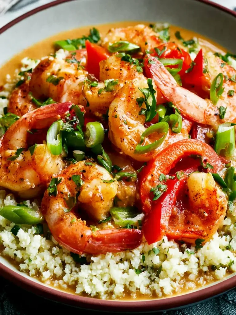 Coconut Milk Shrimp (over Cauliflower Rice) First Image