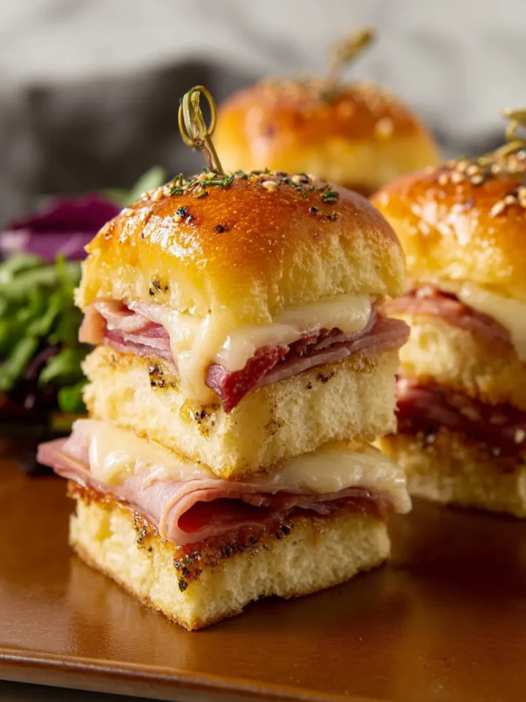 Ham And Cheese Sliders First Image
