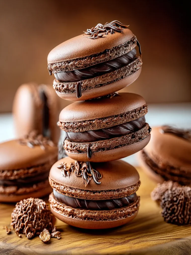 Irresistible Chocolate Macarons: A Delightful Recipe First Image