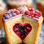 Magical Cake with a Heart Inside: A Sweet Surprise Delight First Image