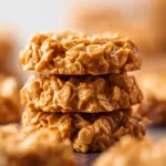 Peanut Butter No Bake Cookies First Image