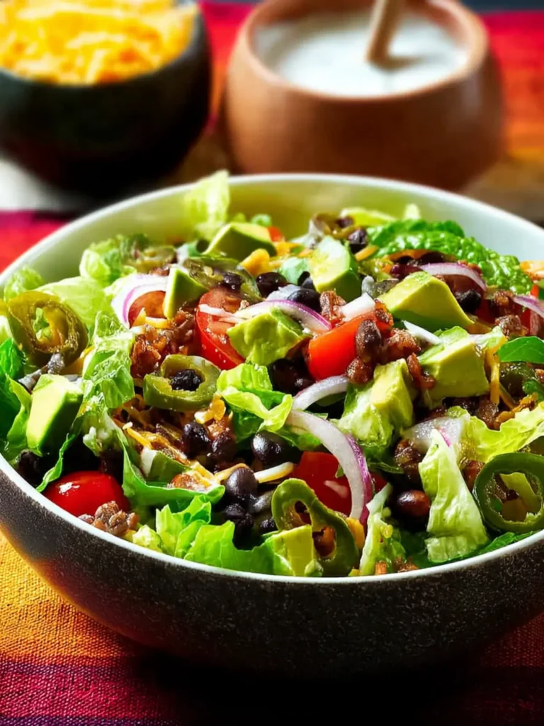 Vegetarian Taco Salad First Image