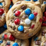 4th of July chocolate chip cookies First Image