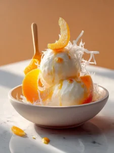 Coconut Orange Dessert First Image