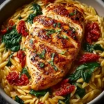 Tuscan Chicken Parmesan Orzo First Image