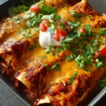 high protein chicken enchiladas First Image