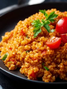 turkish bulgur pilaf First Image